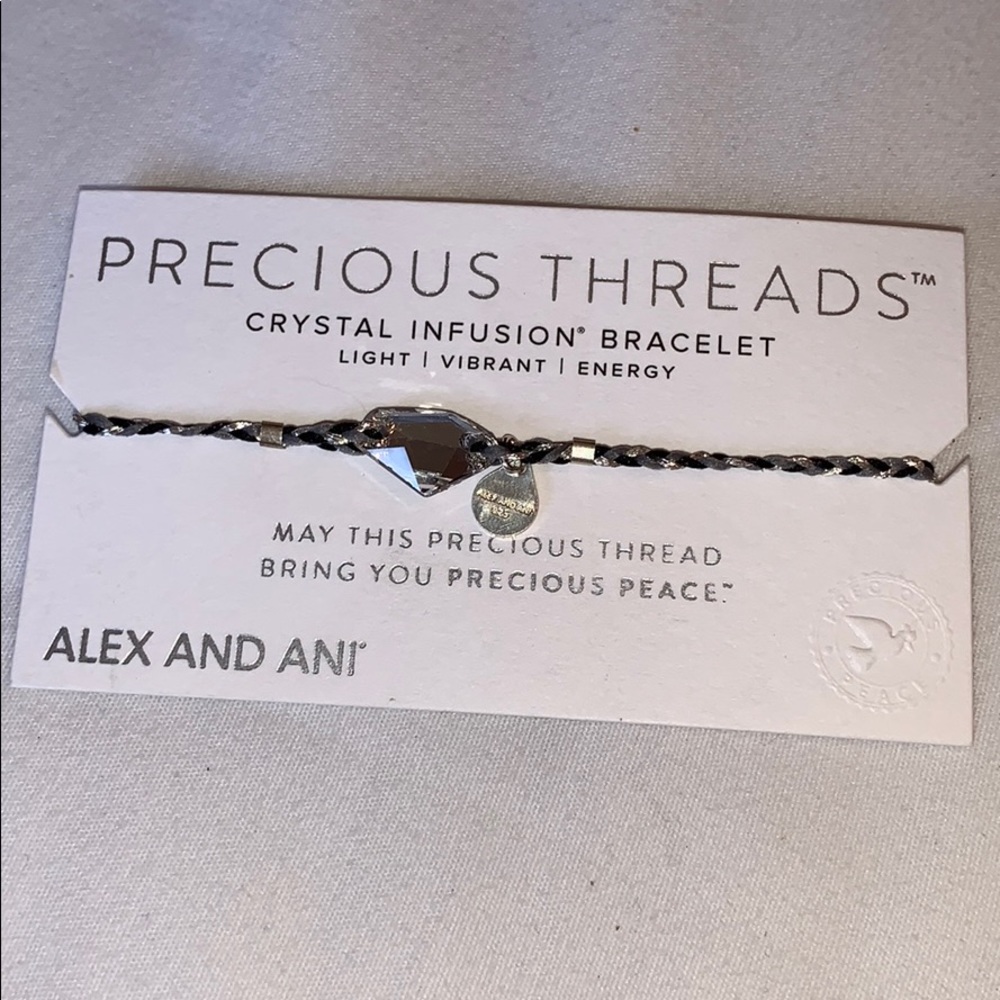 Alex and Ani Precious Threads Charm Bracelet
